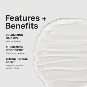 Paul Mitchell gel texture close-up highlights thickening consistency benefit