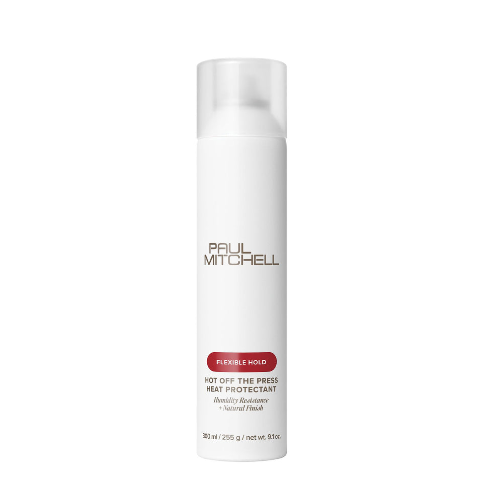 Paul Mitchell front packaging showing product and natural finish benefit