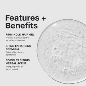 Paul Mitchell product in hands applying for controlled styling benefit