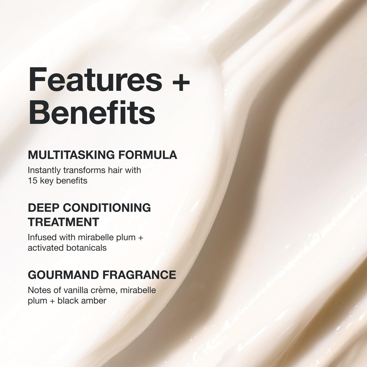 Paul Mitchell open jar with mirabelle plum oil highlighting nourishing ingredients