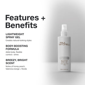 Paul Mitchell label close-up highlighting ingredients and brand reliability benefit