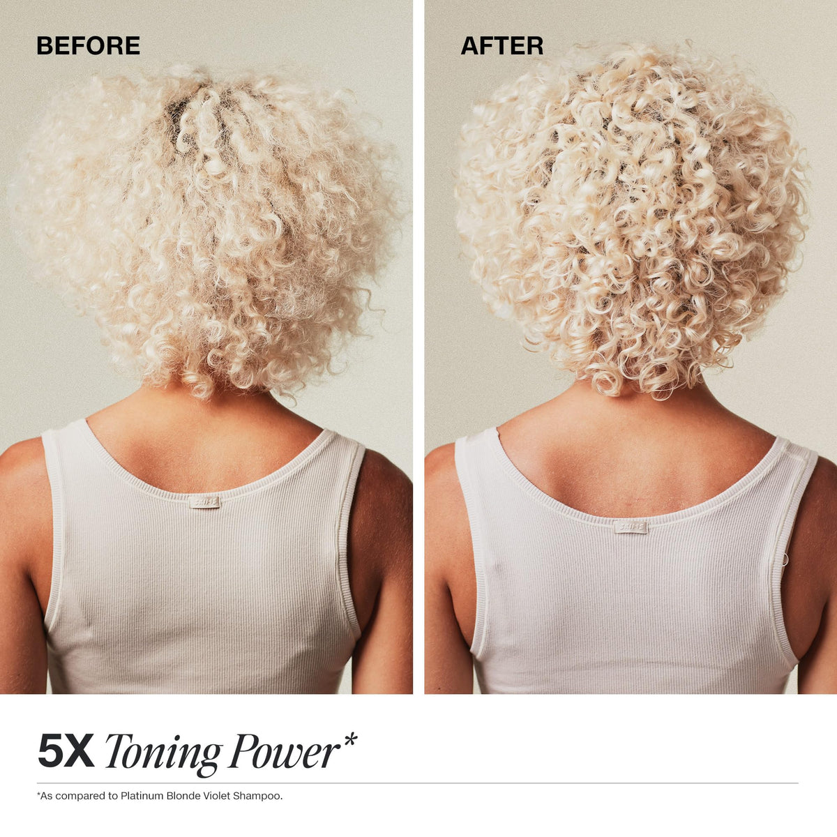 Paul Mitchell packaging label highlighting recycled materials and eco benefit