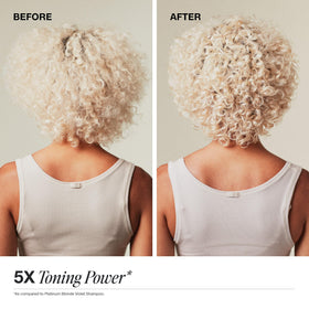 Paul Mitchell packaging label highlighting recycled materials and eco benefit