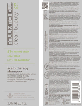 Paul Mitchell on bathroom shelf styled to show everyday scalp care