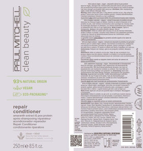 Paul Mitchell on bathroom shelf in sustainable packaging promoting eco benefit