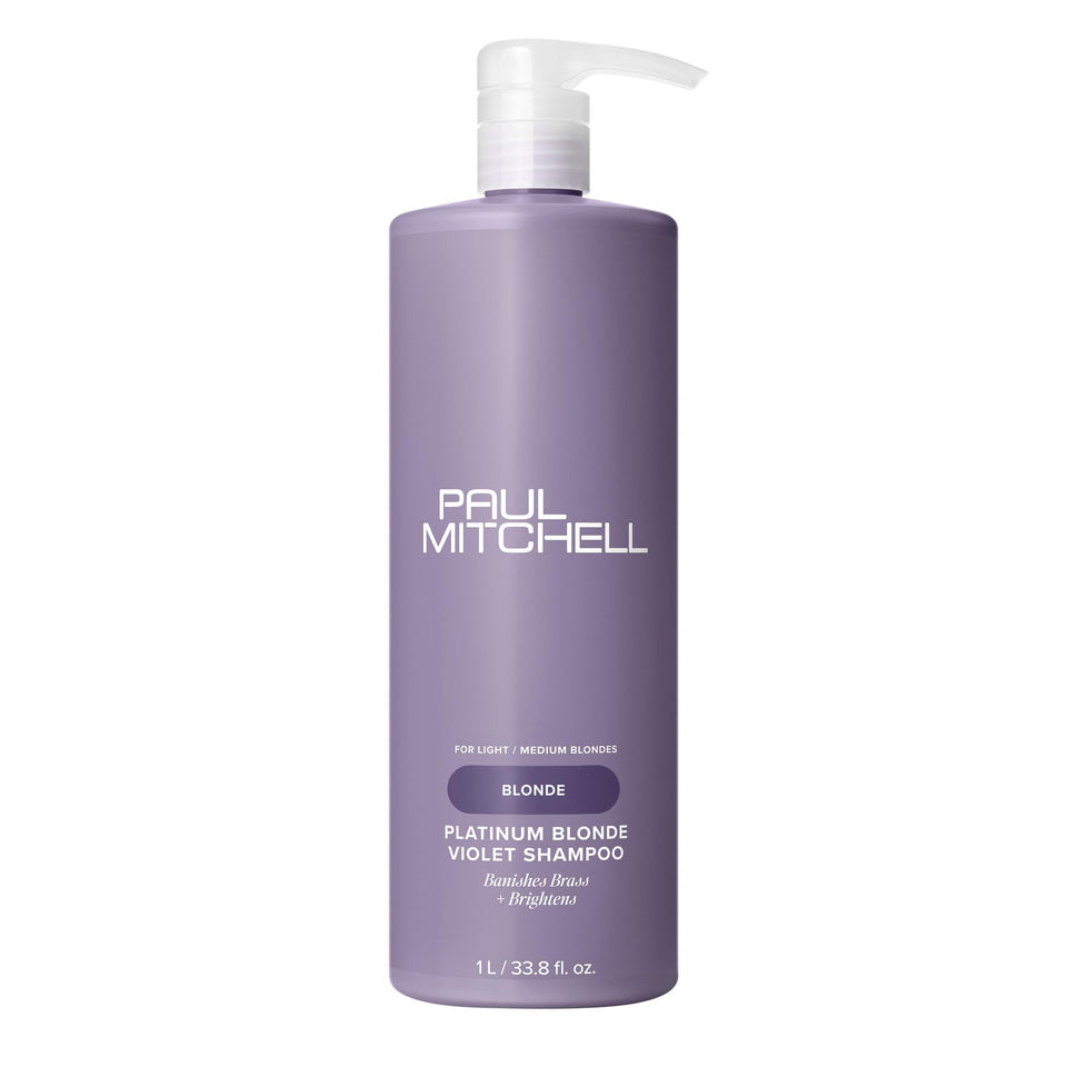 Paul Mitchell front bottle view showing product and size benefits