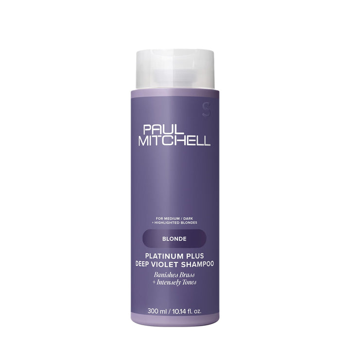 Paul Mitchell front bottle view showing product and toning benefit