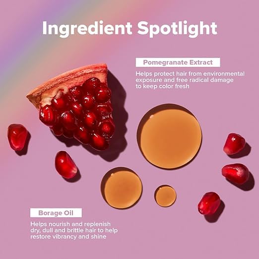 Paul Mitchell pomegranate extract close-up highlighting antioxidant benefit