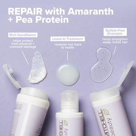 Paul Mitchell creamy leave-in texture close-up for easy spread