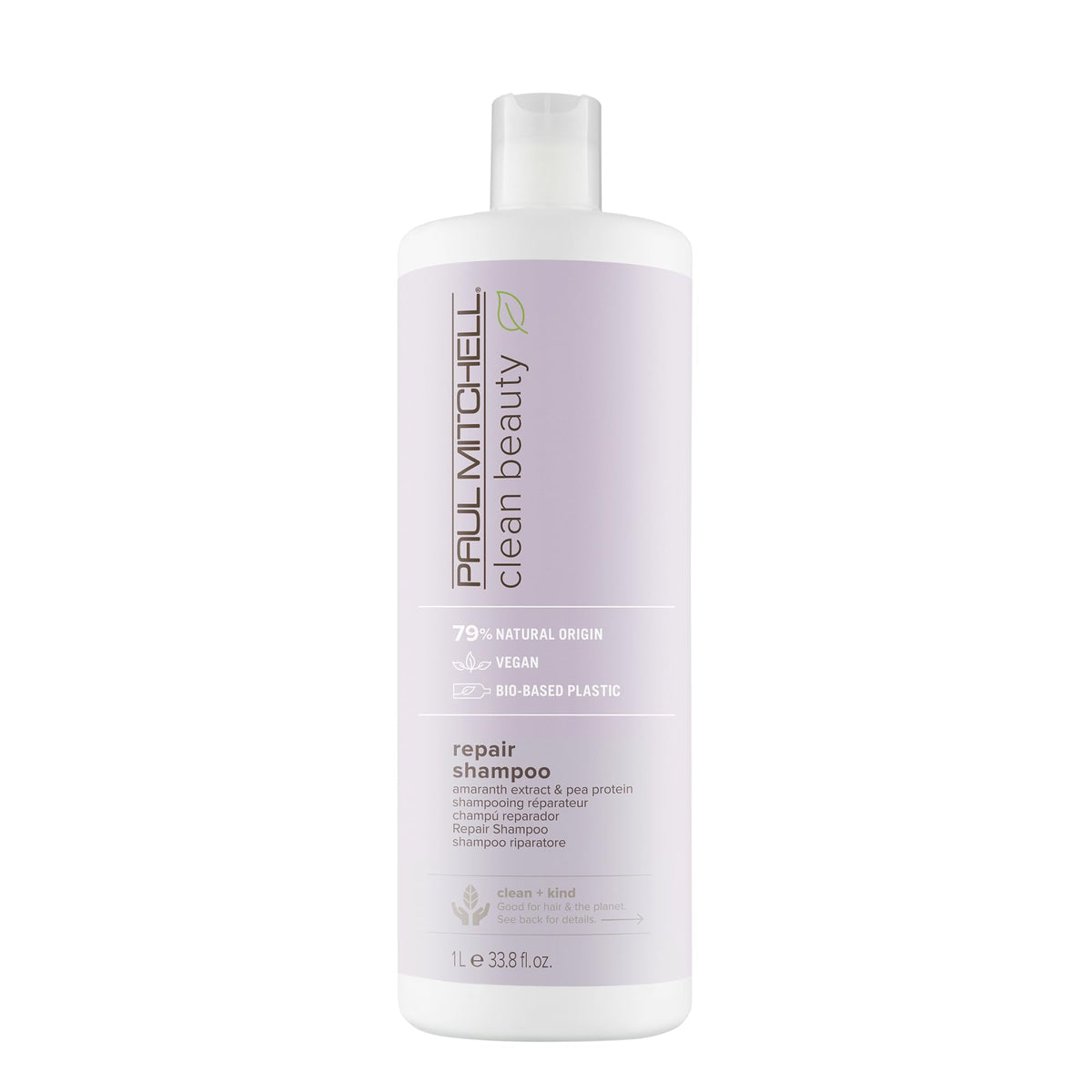 Paul Mitchell bottle front packaging shows clean beauty design and strength benefit