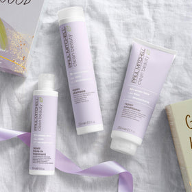 Paul Mitchell shampoo in bathroom setting demonstrating everyday salon-quality benefit