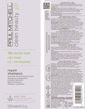 Paul Mitchell bottle on bathroom shelf in lifestyle setting suggesting salon-quality routine