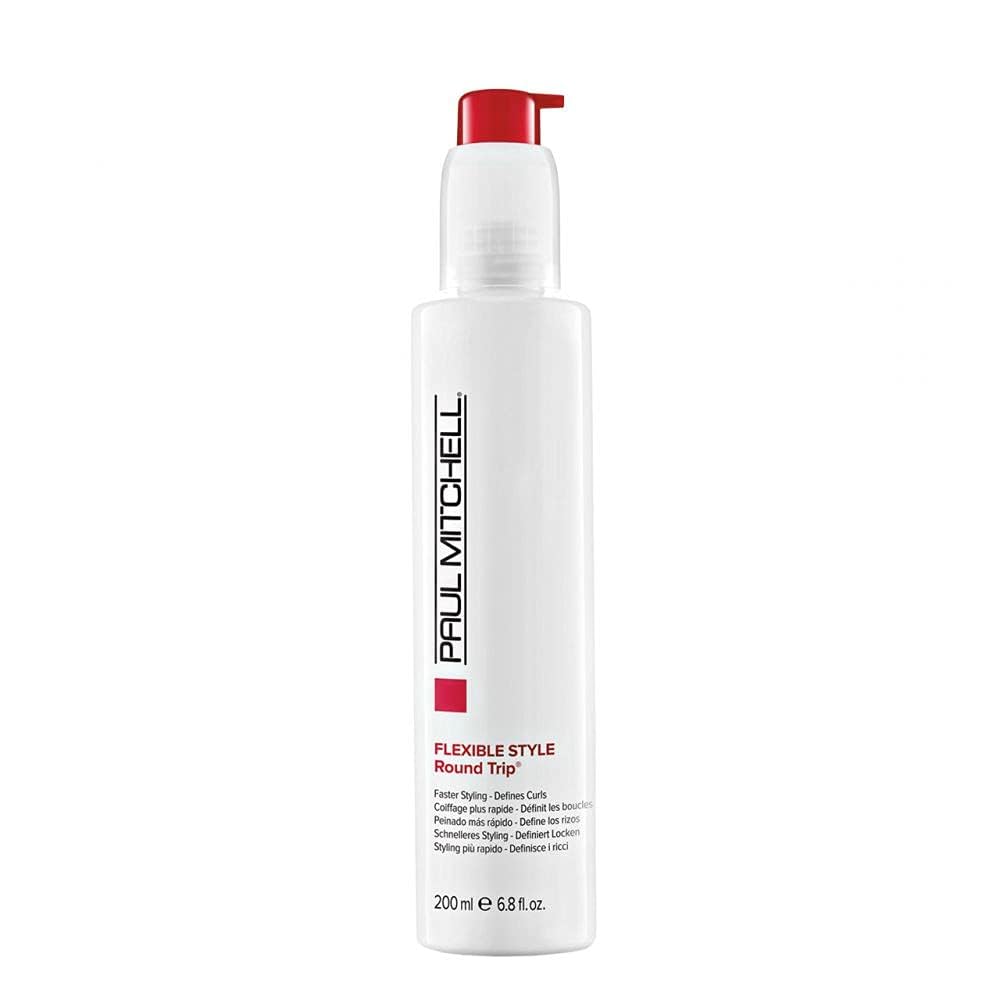 Paul Mitchell Round Trip front packaging showing bottle and label, clear styling benefit