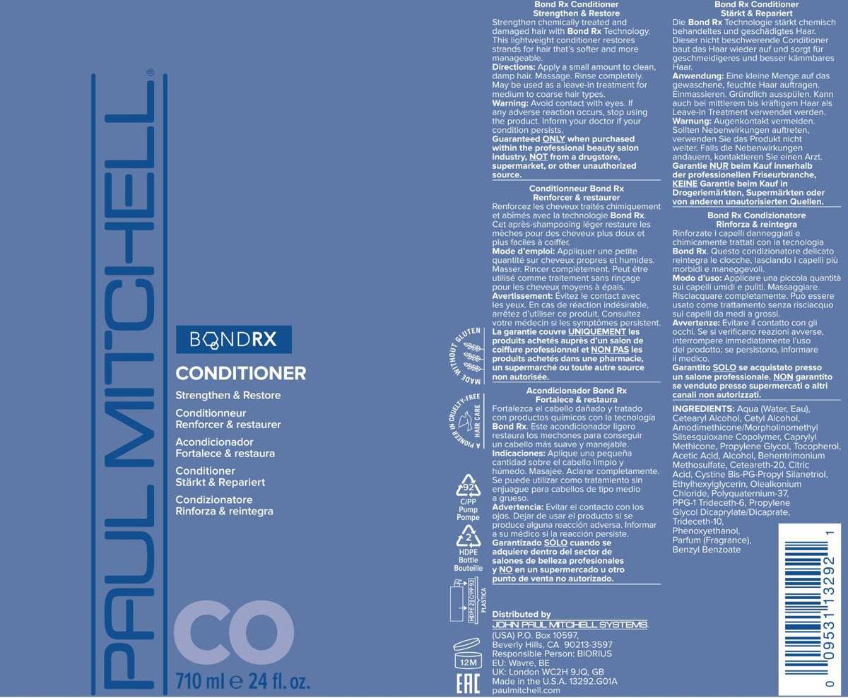 Salon lifestyle shot using Paul Mitchell for professional-strength restoration