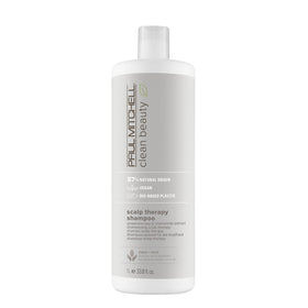 Paul Mitchell bottle front view showing clean beauty branding and benefits