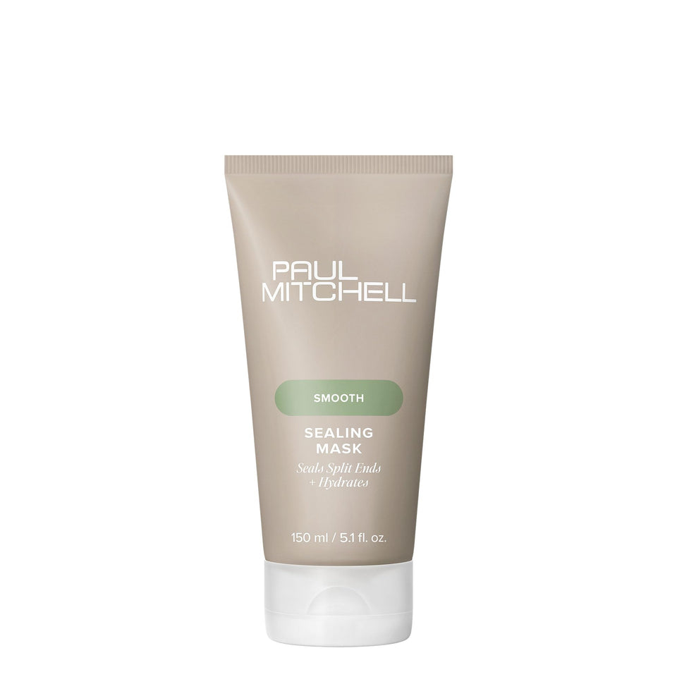 Paul Mitchell sealing mask front jar shows product branding and size benefits
