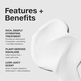 Paul Mitchell sealing mask texture close-up revealing creamy hydration benefit