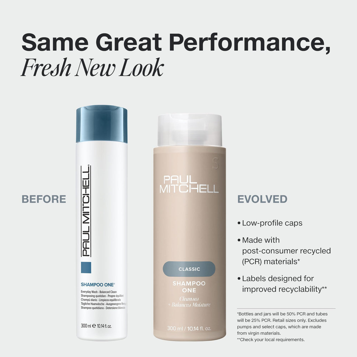 Paul Mitchell back label close-up with ingredients and directions for confident use