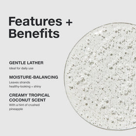Paul Mitchell shampoo lather in shower showing rich foam and thorough cleansing benefit