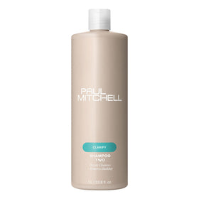 Paul Mitchell Shampoo Two front packaging showing label and lemon scent benefit