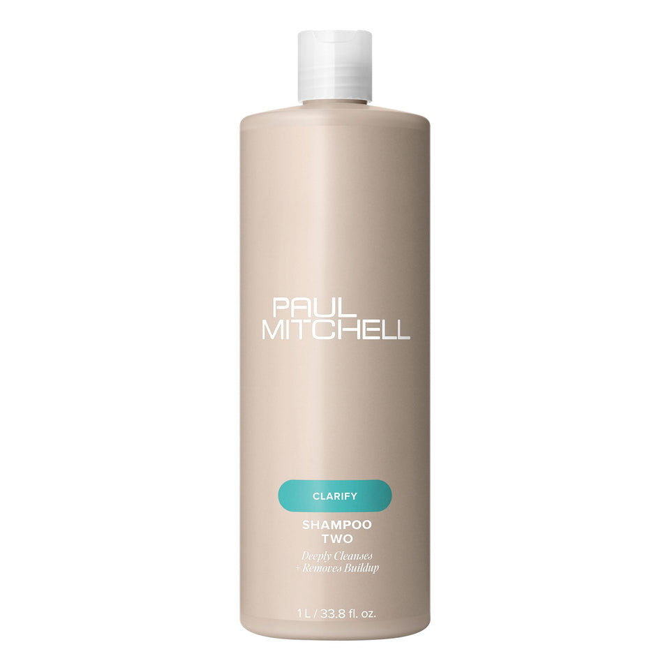 Paul Mitchell Shampoo Two front packaging showing label and lemon scent benefit