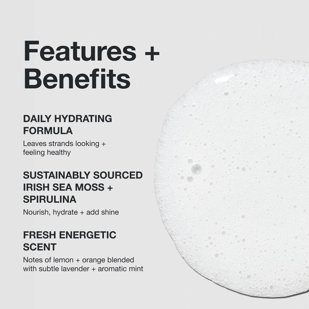 Paul Mitchell bottle dispensing foam for effective cleanse and easy application