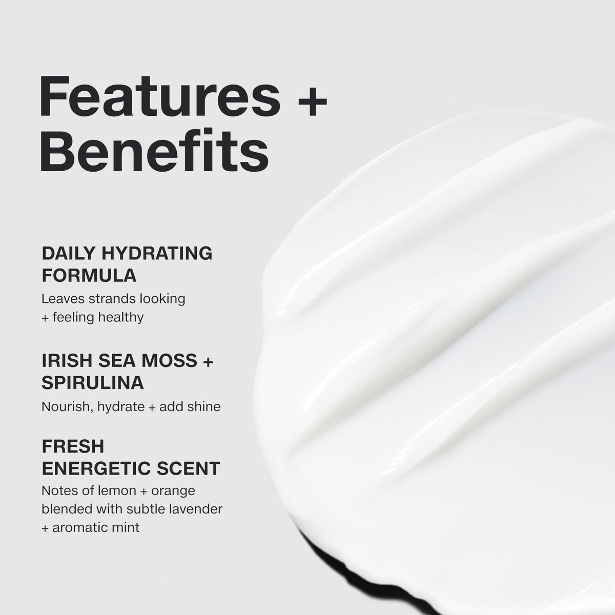 Paul Mitchell conditioner texture on hand showing smooth spread and hydration