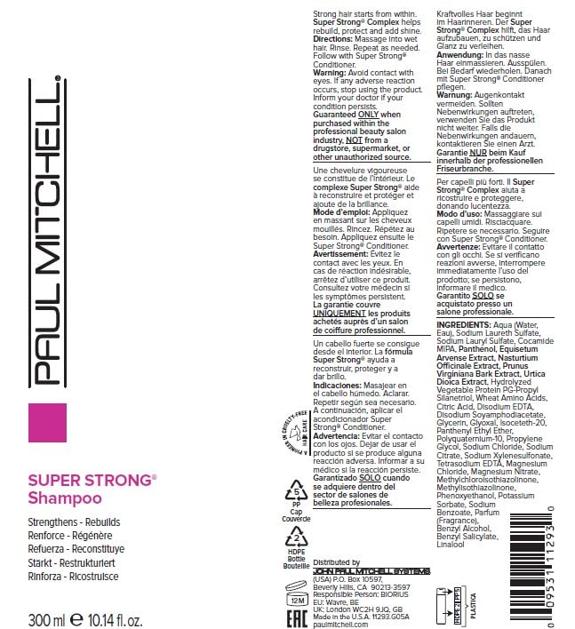 Paul Mitchell bottle in shower lifestyle scene conveying refreshing scent