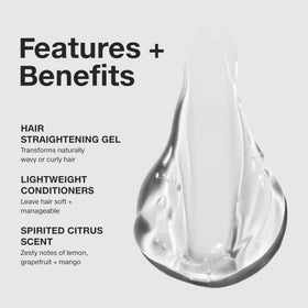 Paul Mitchell gel texture close-up showing lightweight slip for smoother styling