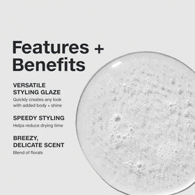 Paul Mitchell Super Sculpt label close-up showing ingredient and recyclable packaging benefit