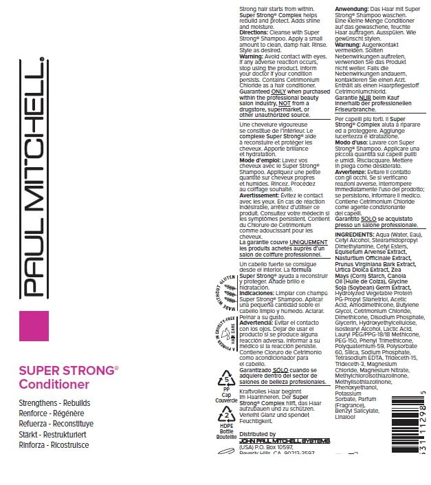 Paul Mitchell bottle on bathroom shelf conveying salon-quality routine