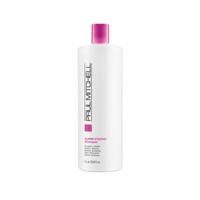Paul Mitchell Super Strong front bottle view showing product branding and size benefit