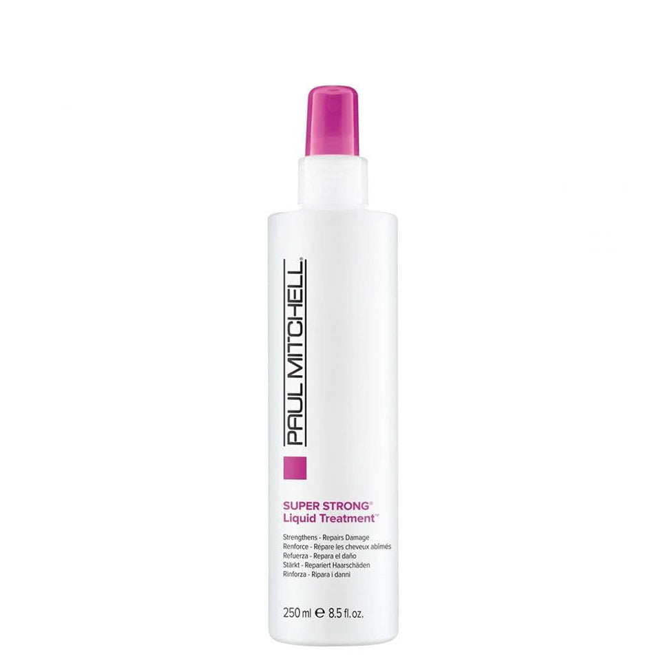 Paul Mitchell front packaging showing bottle and label, highlights repair benefits