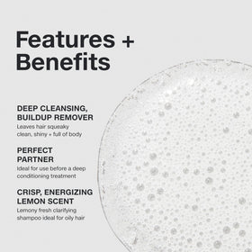 Paul Mitchell creamy lather close-up demonstrating effective cleansing and foam