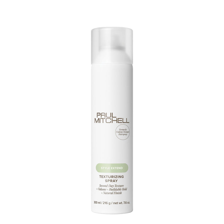 Paul Mitchell spray front packaging showing size and label for easy identification