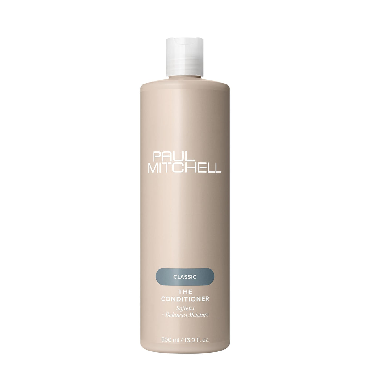 Paul Mitchell front bottle showing product and clear usage benefit