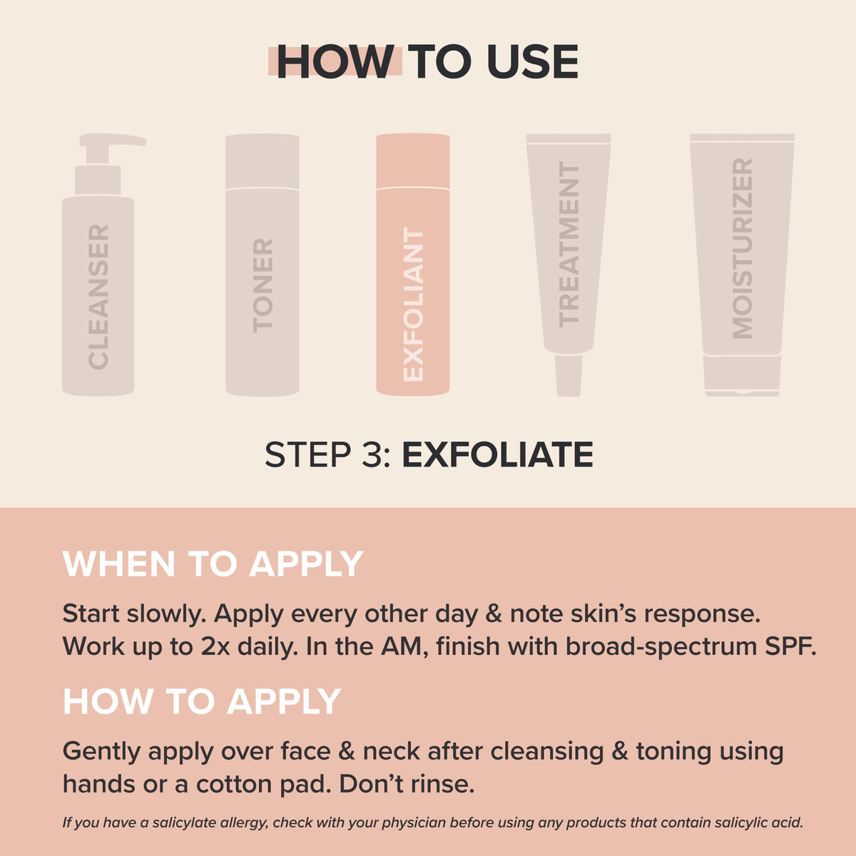 Paula's Choice 2% BHA liquid pouring from bottle showing pore-clearing action