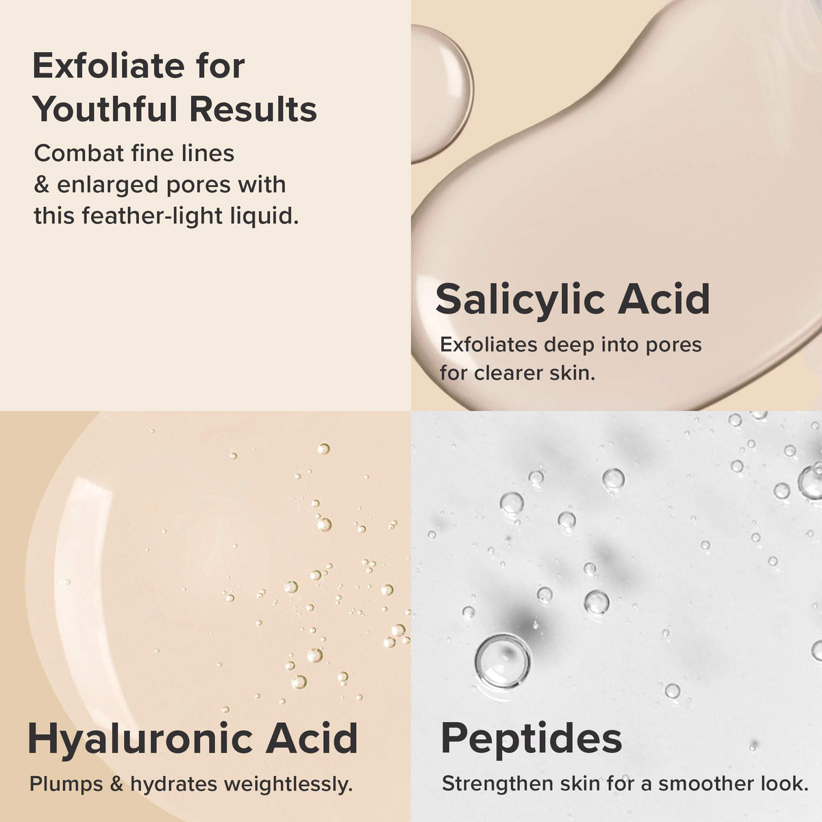 Paula's Choice applying exfoliant with cotton pad for precise application