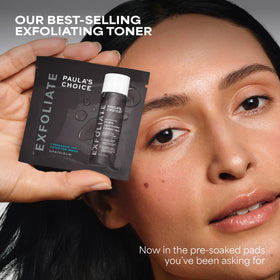 Paula's Choice before and after skin texture showcasing smoother pores