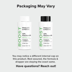 Paula's Choice serum on hand close-up demonstrating absorbency and smoothing effect