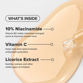 Paula's Choice label close-up highlighting ingredient list and transparent formulation benefit