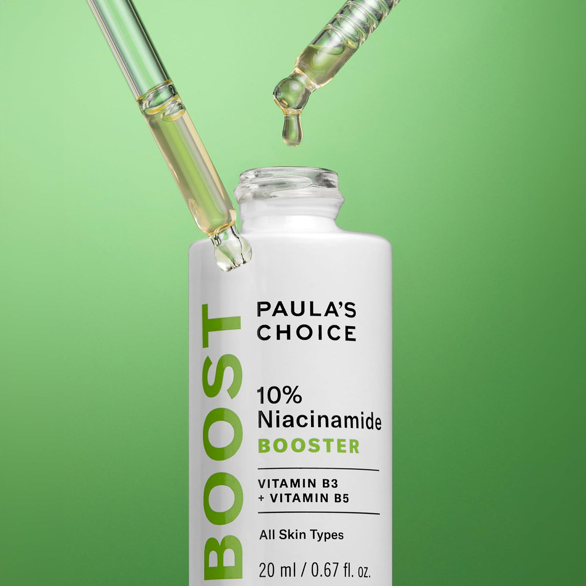 Paula's Choice mixed into moisturizer illustrating customizable potency and convenience