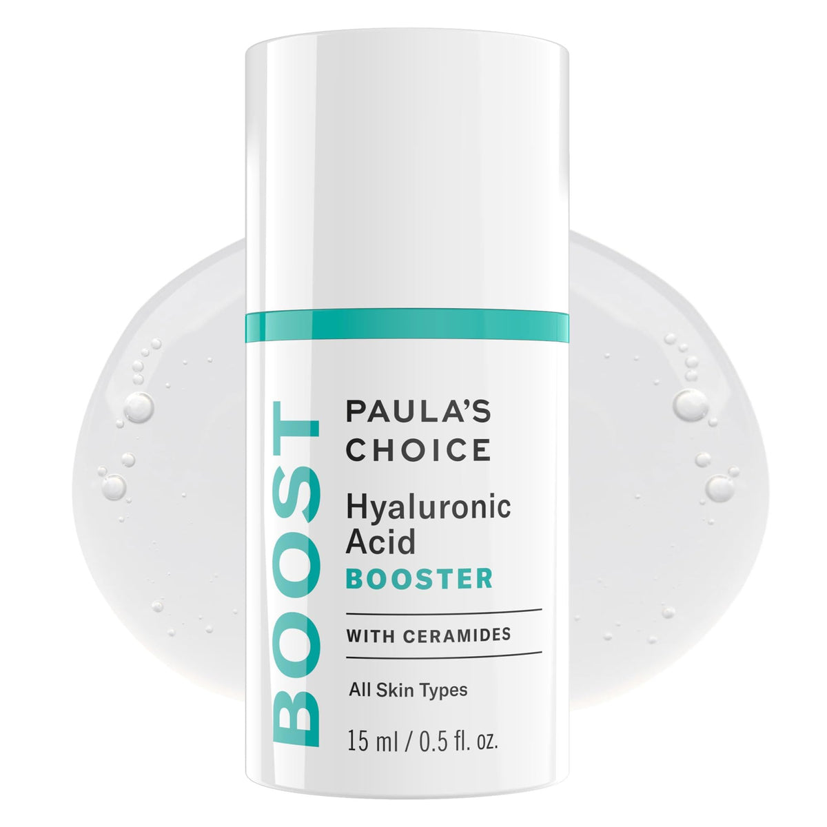 Paula's Choice front packaging showing compact booster for travel hydration