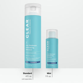 Paula's Choice in a bathroom routine scene showing layering under moisturizer