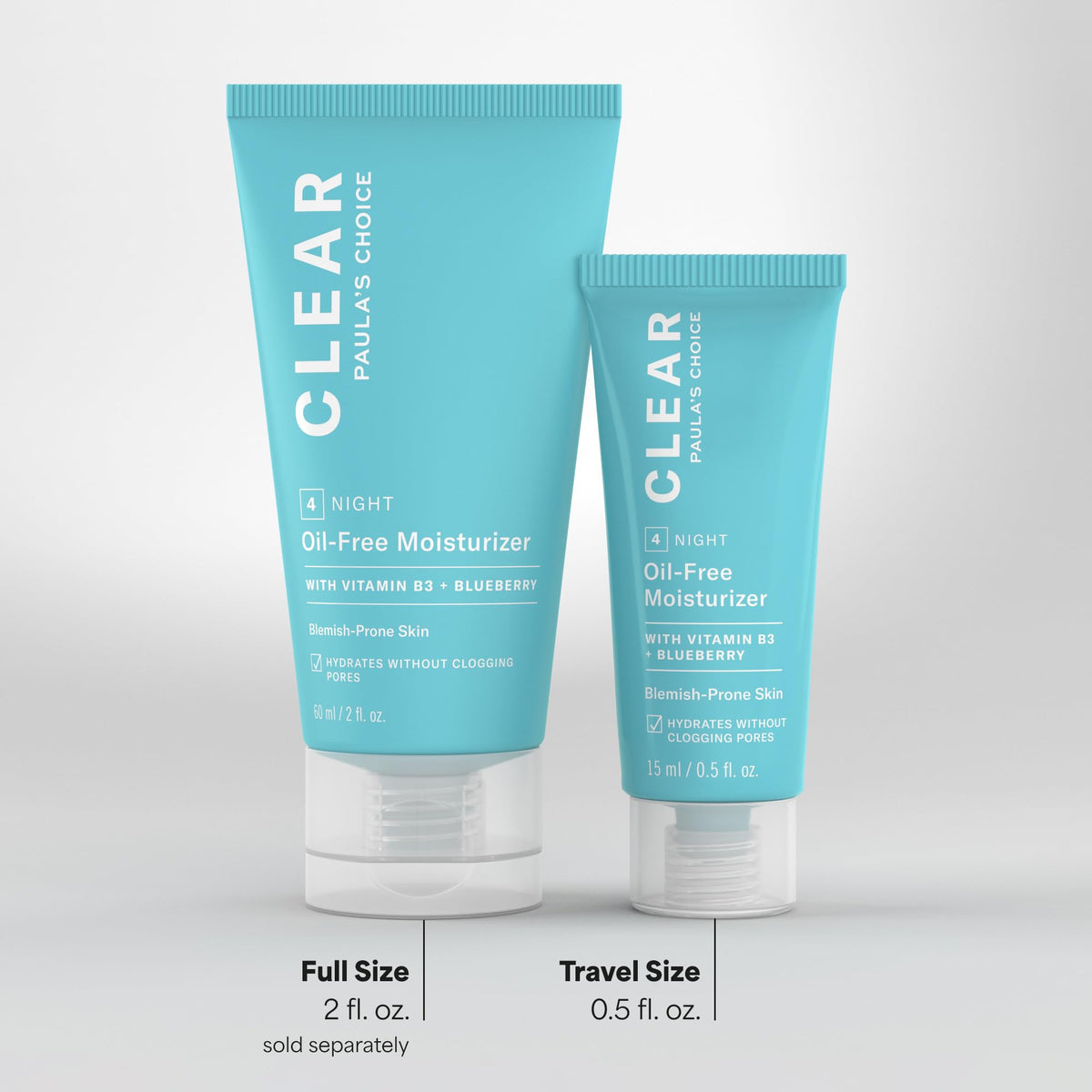Paula's Choice on bathroom shelf during routine, pairs well with treatments