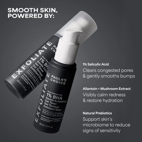 Paula's Choice applied to face in routine showing gentle calming benefit