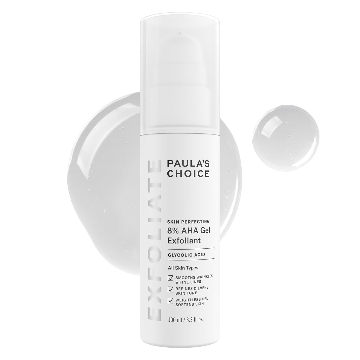 Paula's Choice front packaging showing product and easy identification benefit