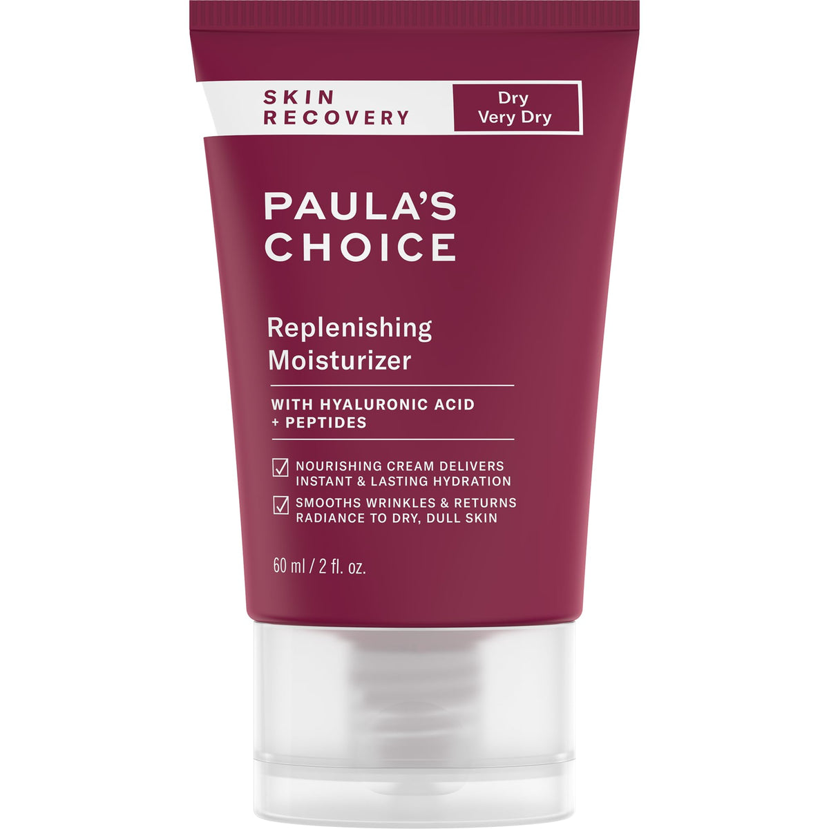 Paula's Choice front packaging showing the 2 oz jar and benefits