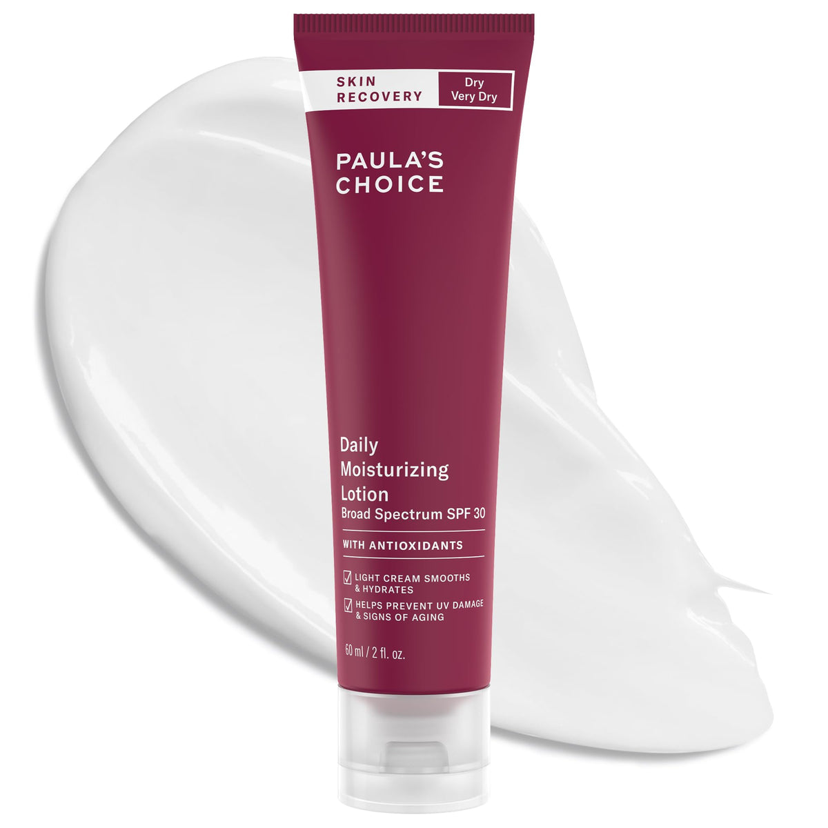 Paula's Choice front packaging showing SPF 30 and hydrating benefits