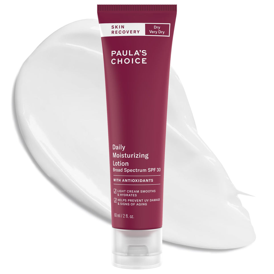 Paula's Choice front packaging showing SPF 30 and hydrating benefits